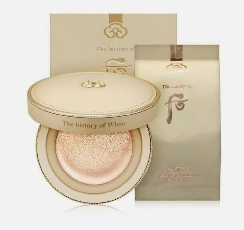The history of whoo Gongjinhyang Mi Luxury Golden Cushion No.21 SPF50+/PA+++ 13g x 2ea