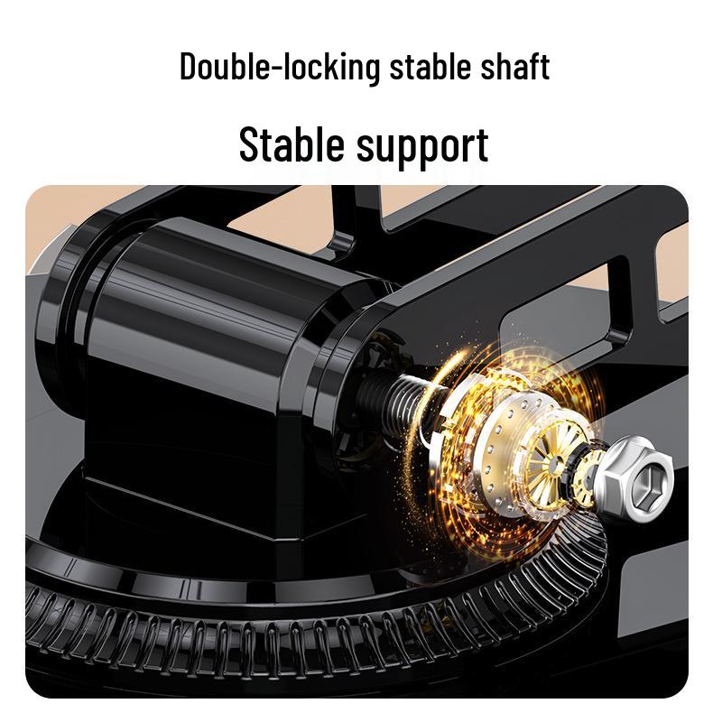 360° Rotating All-Metal Phone Holder with Three-Axis Adjustment for Tablets and Phones