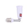 E27 To E27 Led Light Bulb Lamp Holder With Switch Flexible Extension Adapter Socket Extend Adapter Converter Wall Base Holder