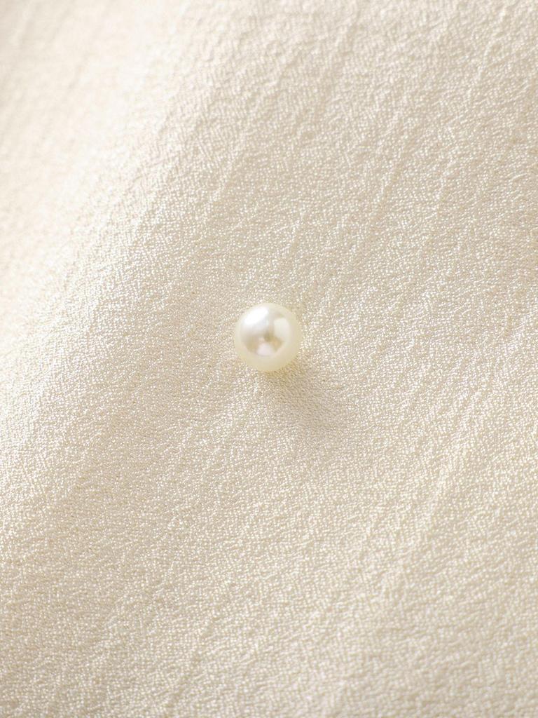 Elegant French Beaded Ruffle Hem Patchwork Gauze Dress for Women - Summer New Arrival