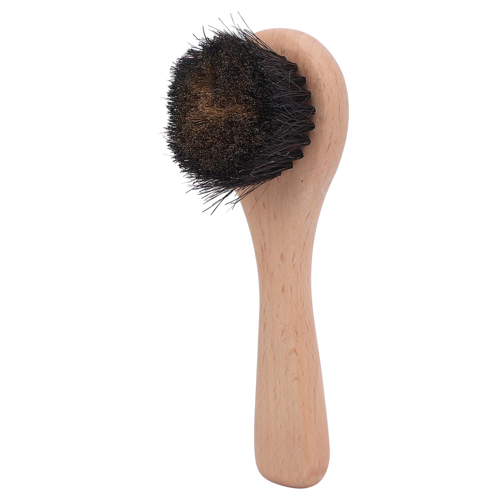 

Copper Bristles Dry Brushing Body Brush Wood Long Handle Body Dry Brush for Neck Arm