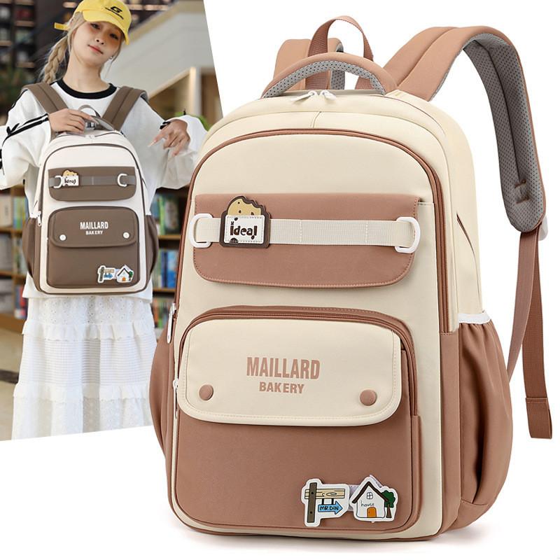 Nylon Multicolor Modern Backpack With Large Capacity Ideal For Everyday Use School And