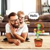 Emoin Dancing Cactus Toy, Moving Cactus, Dancing Cactus Plush Toy, SingingRecordingDancing Cactus Plush Toy for Kids, Dancing Cactus, Children's Day,
