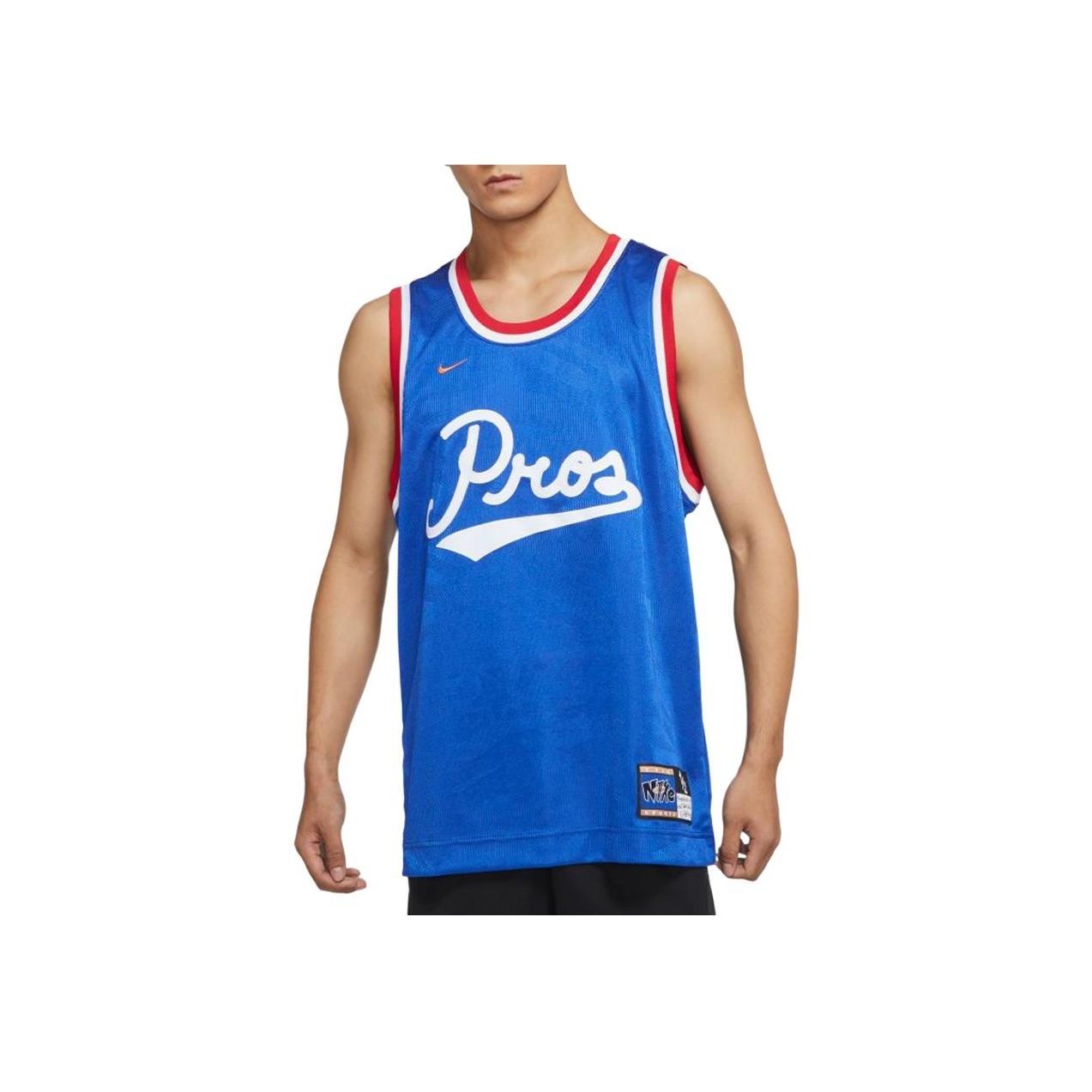 

Nike Dri-FIT Round Neck Pullover Letter Number Print Sleeveless Basketball Jersey Unisex jersey Blue DA5991-480