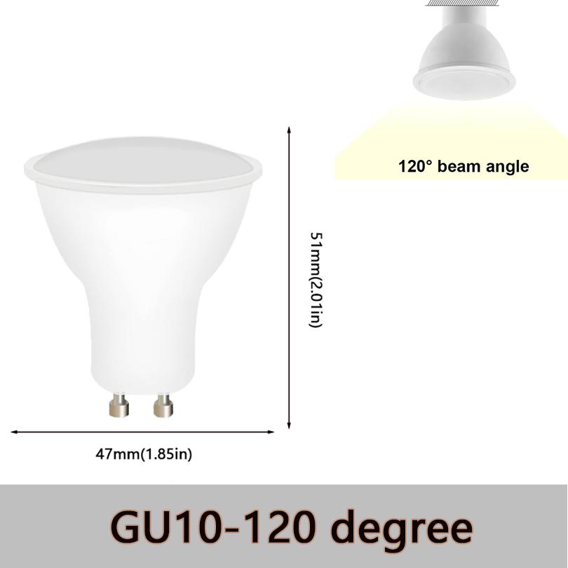 1-10PCS LED spot light GU10 AC220V LED energy saving bulb 3W 6W 9W 12W LED Lamp Spotlight Bulb 38 Degree lampara for home