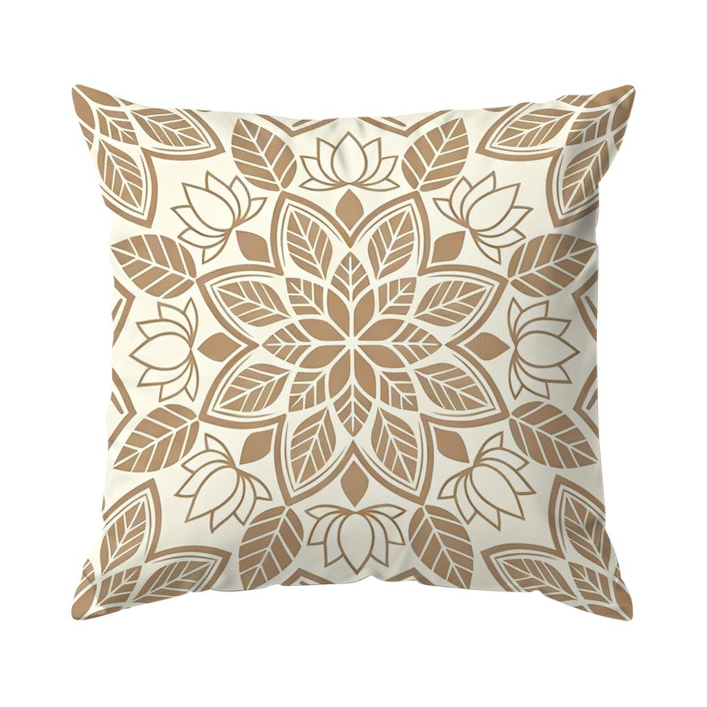 1pcs Bohemian Geometric Floral Cushions Pillowcase Polyester Cushion Cover Throw Pillow Pillowcover Home Car Sofa Decor