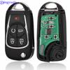 jingyuqin 315/433mhz Modified Car Key Shell For Chevrolet Cruze For Buick For VAUXHALL OPEL Insignia Astra J Zafira C 2