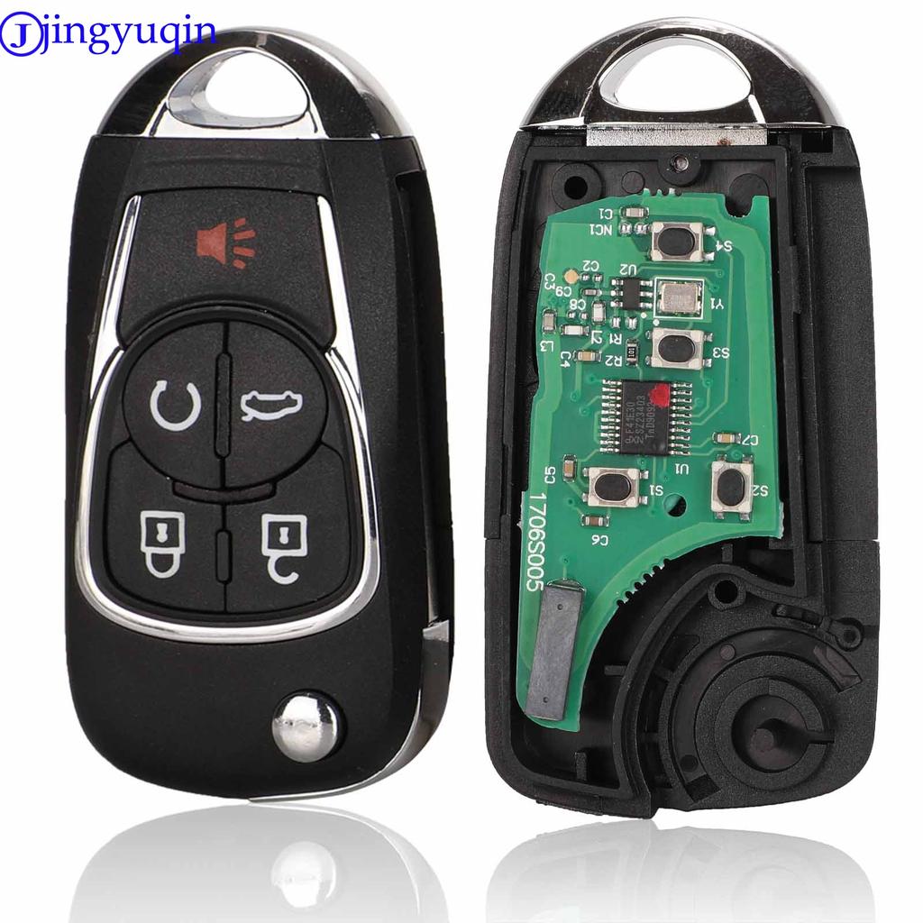 Jingyuqin 315/433mhz Upravený obal kľúča od auta Pre Chevrolet Cruze Pre Buick Pre VAUXHALL OPEL Insignia Astra J Zafira C 2