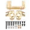 Brass Front Bumper Bracket Brass Axles Steering Knuckle for 1 10 RC Crawler SCX10 II