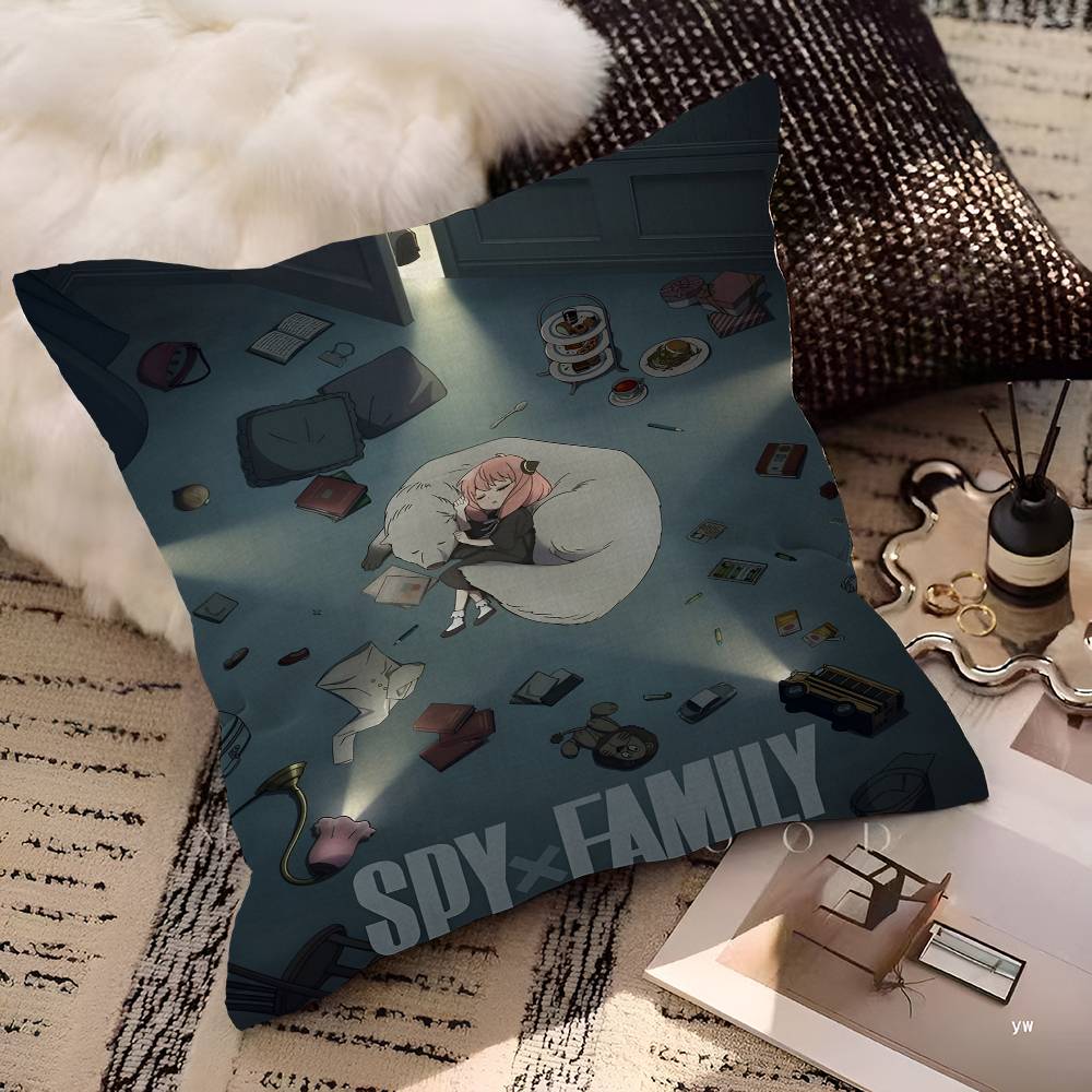 Spy X Family Pillow Anime Pillow Sofa Bed Head Pillow Cover Cushion Cover 45x45 cm Fashion