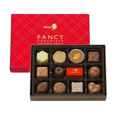 Merry Chocolate Fancy Chocolate 12 Pieces Wrapped Gift Card Included Greetings Present
