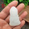 Afghanistan White Jade Baby Buddha Pendant Necklace