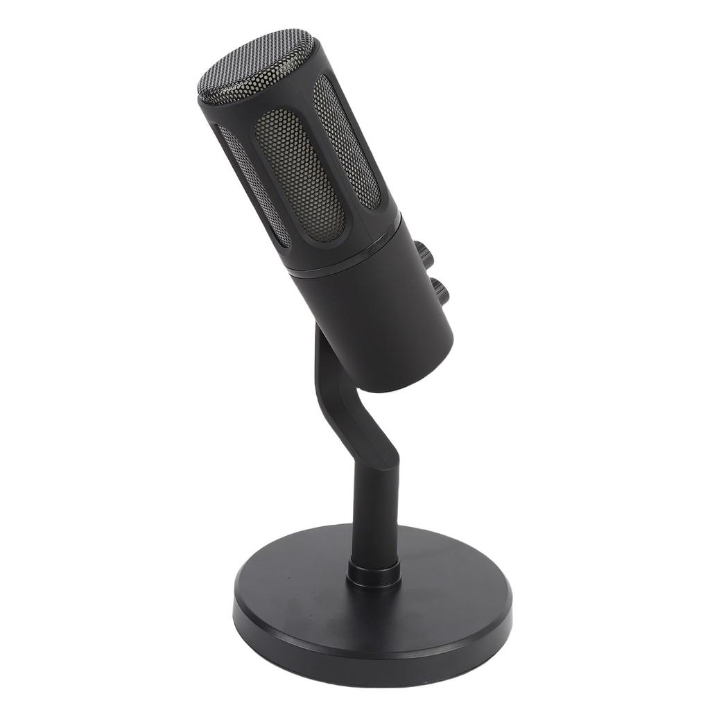 Dynamic Microphone XLR USB Interface Cardioid Pickup Pattern RGB Dynamic Mic for Gaming Live
