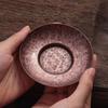 Pure Copper Hand-Made Copper Teacup Mat Insulation Teapot Mat Antique Kung Fu Tea Set Japanese Cup Holder Coasters In Holder Set