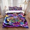 One Piece: Stampede Poster Bedding Set Comforter Cover Gift for Bedroom,Includes 1 Cover and 2 Pillowcases, No InsertB545