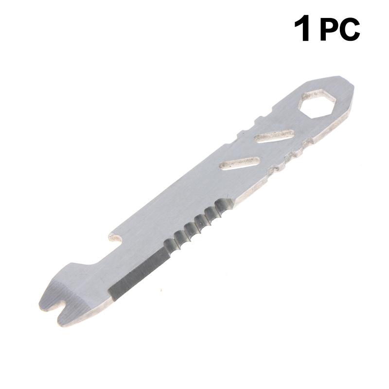 Multifunctional Survival Crowbar Set 1/3/5Pcs with Allen Wrench Bottle Opener for Camping Backpacking Emergency