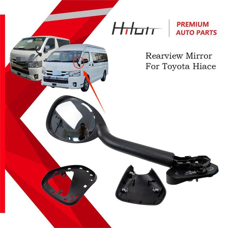 

Car Front Reflector Rearview Mirror Exterior Side Mirror Assembly For Toyota Hiace 2005-2018 Car Accessories 87930-26020