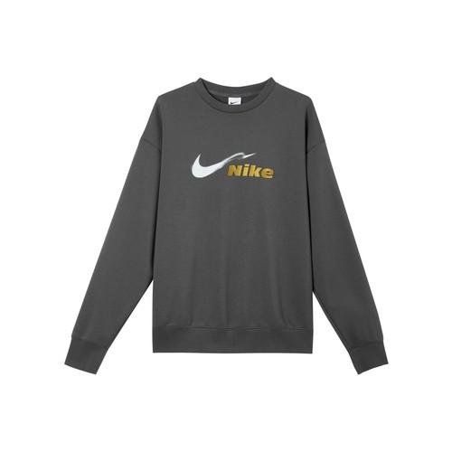 Nike Men s Retro Moisture-Wicking Loose-Fit Sweatshirt in Gray L серый