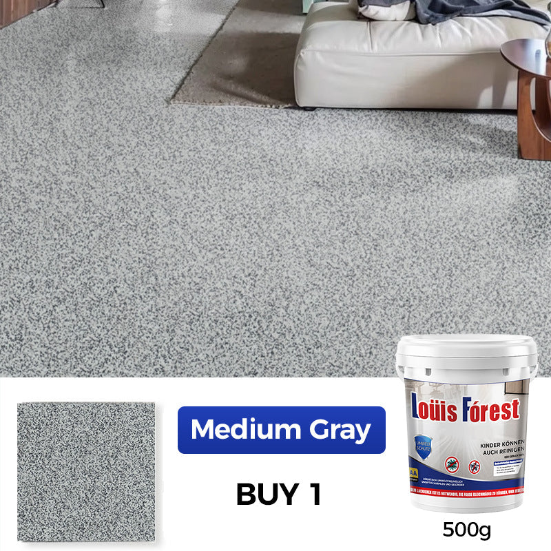 High-Gloss Marble Effect Epoxy Floor Coating Marble Garage Paint Waterproof Floor Paint Waterproof Water-Based Epoxy Coating