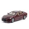 1/32 Alloy Die-cast Lexus LS500 Car Model Simulation Sound and Light Sedan Children's Toys with Base Ornaments Gift