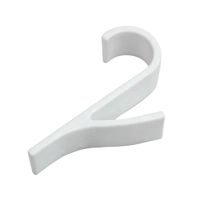 Over Door Hooks No Drilling Hanger Rack for Clothes Bags Towels Radiator Hook Round Rod Hanging Holder
