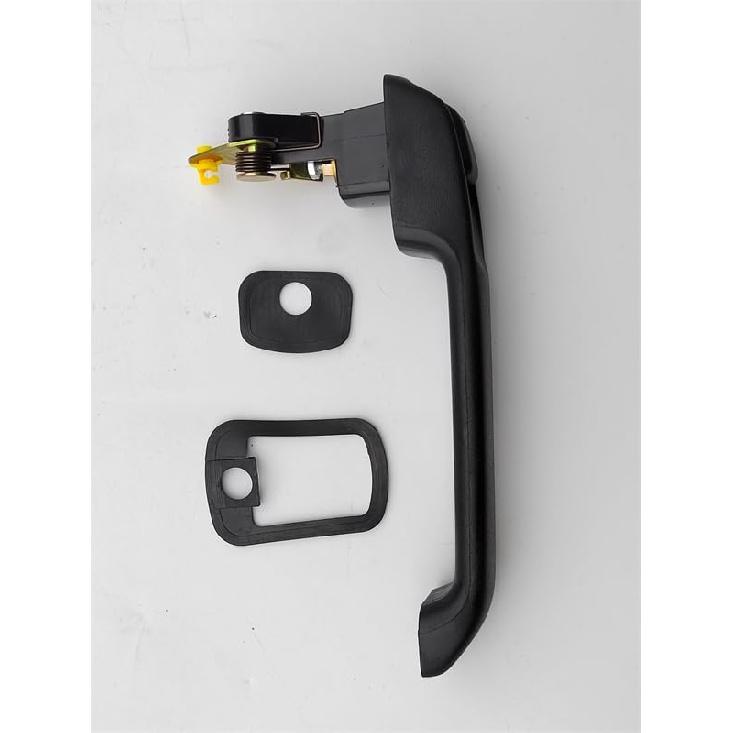 Black Outside Handle, Exterior Door Handle Compatible with Hino MEGA 700, Select Hino Models Replaces 69110-1260,69210-E0010,69210-E0020,HLK2627;