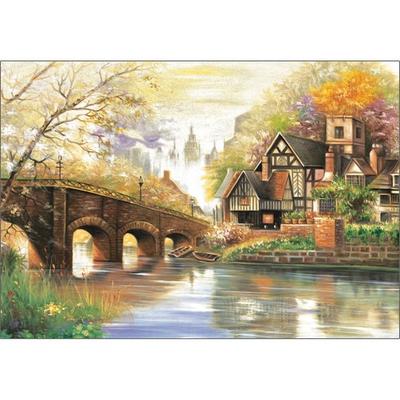 Puzzle Korea Quiet Suburban Landscape Jigsaw Puzzle 3128, Korean Popular Puzzles