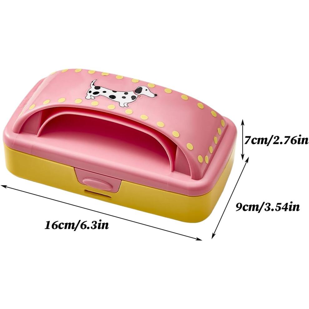 Pet Hair Remover DoubleSided Electrostatic Brush for Clothes Furniture Bedding Pink