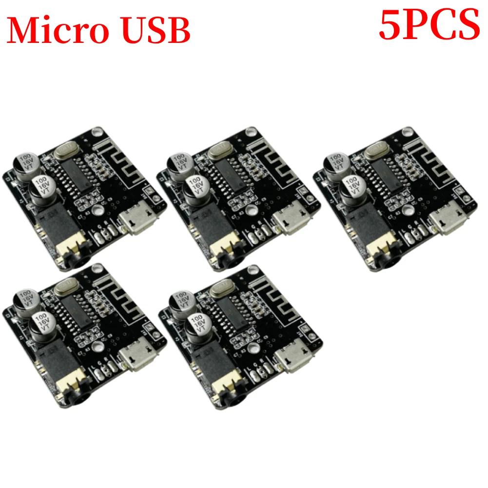 Bluetooth Audio Receiver Board Bluetooth 5.0 4.1 MP3 Lossless Decoder Board Wireless Stereo Music Module DIY VHM-314 3.7V-5V
