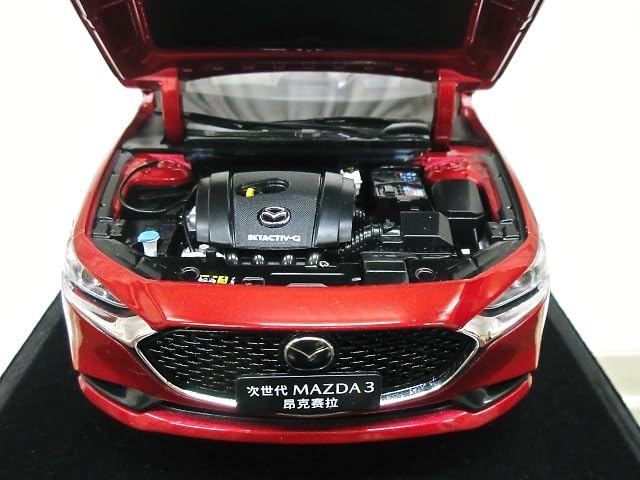 Mazda Custom Mazda 3 Sedan 2022 1/18 (Red)