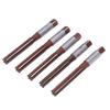 5Pcs Hand Milling Cutter Tool 9SiCr  Hand Reamer for Aluminum Cast Iron 58in