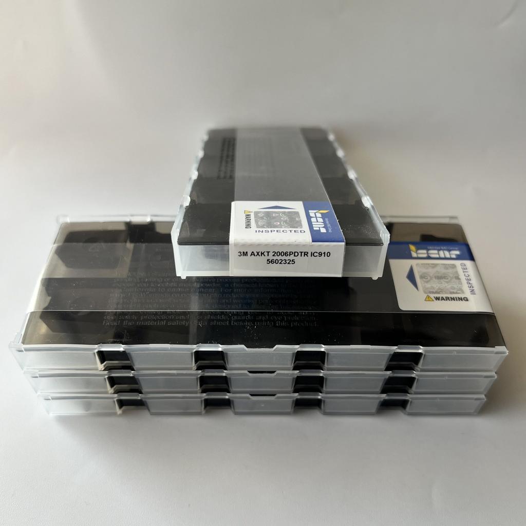 ISCAR / 3M AXKT2006PDTR IC910 / Industrial indexable carbide inserts 10 Pcs