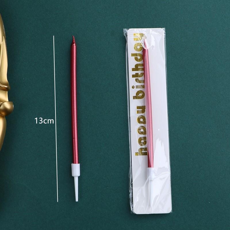 50 Gold and Silver Number Candle Cake Toppers - Individually Boxed Party Decorations