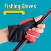 Men's Summer Sun Protection Anti-Slip Fingerless Fishing Gloves: Thin, Anti-Prick, Anti-Stab, Mosquito-Proof, Ice Silk Lure Design.