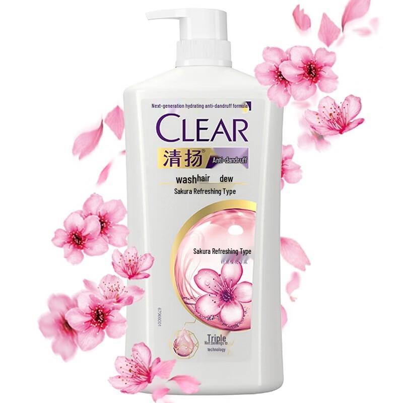 

Clear Scalp Care Anti-Dandruff Shampoo, Cherry Blossom