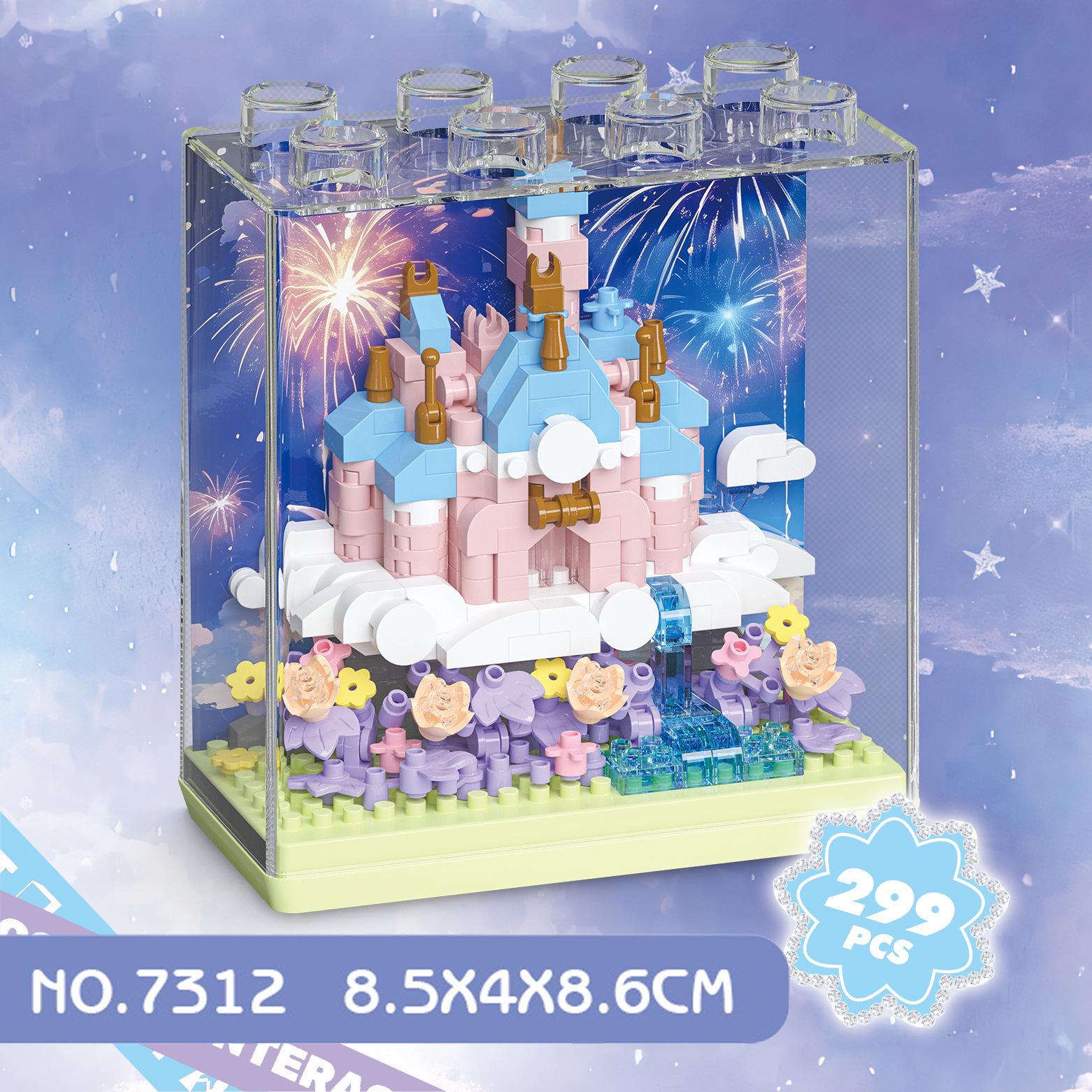 

Конструктор «Замок принцессы» - Сложный пазл-вилла для детей