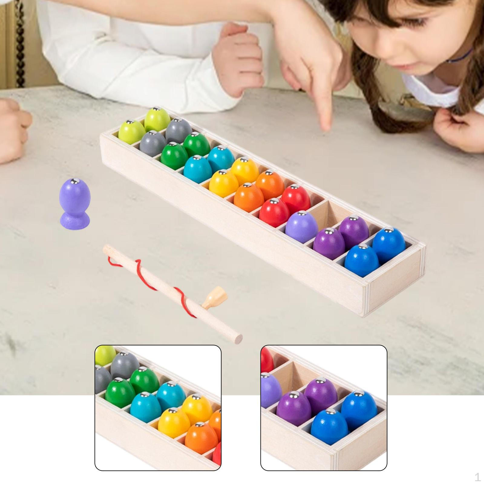 

Color Matching Game Kit Fun Activity Fishing for Girls Children Ages 3+