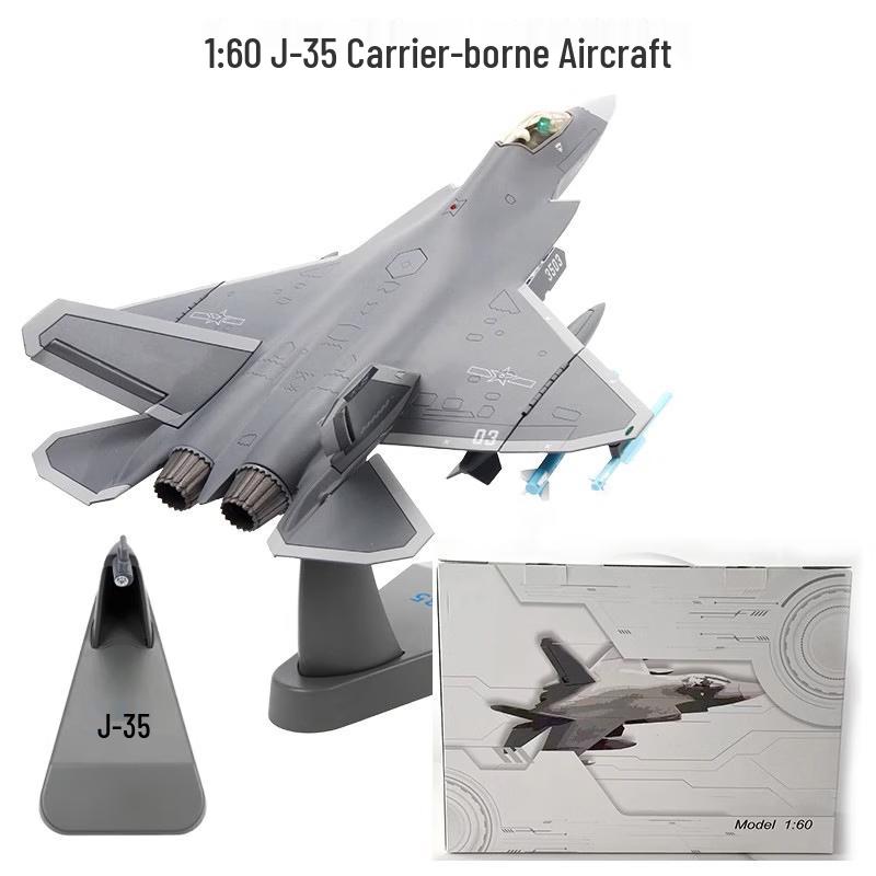 J-35 Carrier Fighter Jet Model