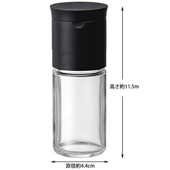 KAI Pepper Mill House Select Ceramic Made Japan FP5160 Black