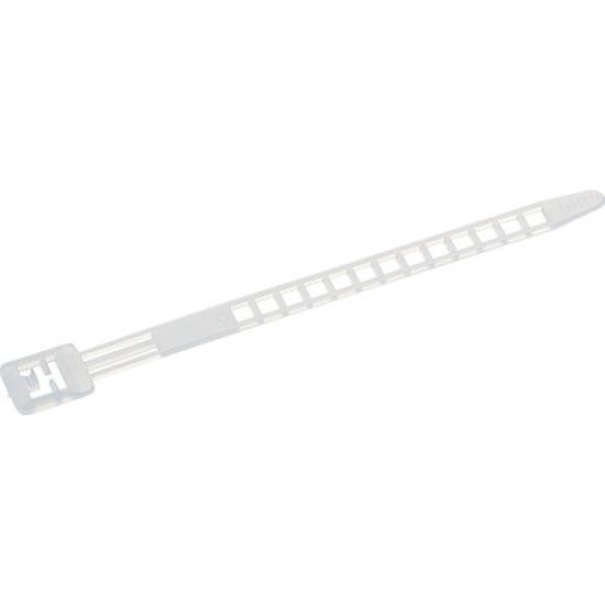 

TRUSCO Cord Strap Width 9mm x 140mm Maximum Binding x 10 Bags 38 [Case Sold] білий