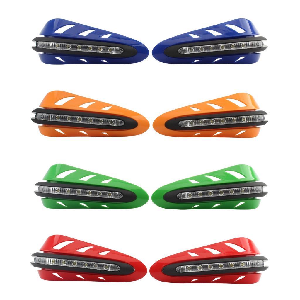 1 Pair Dirt Bike Handguard Motorcycle Hand Guard Shield Waterproof Protector Cover Motorbike Turn Signal Light Cover