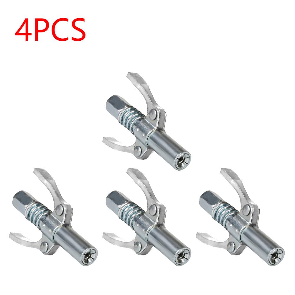 Grease Gun Coupler 10000PSI NPTI/8 Oil Pump Quick Release Grease Tip Tool Car Syringe Lubricant Tip Grease Nozzle Repair Tool