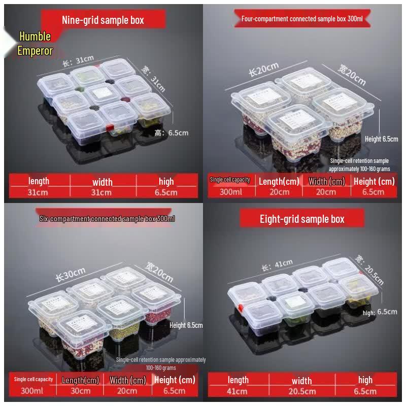Label-Insertable Plastic Storage Box