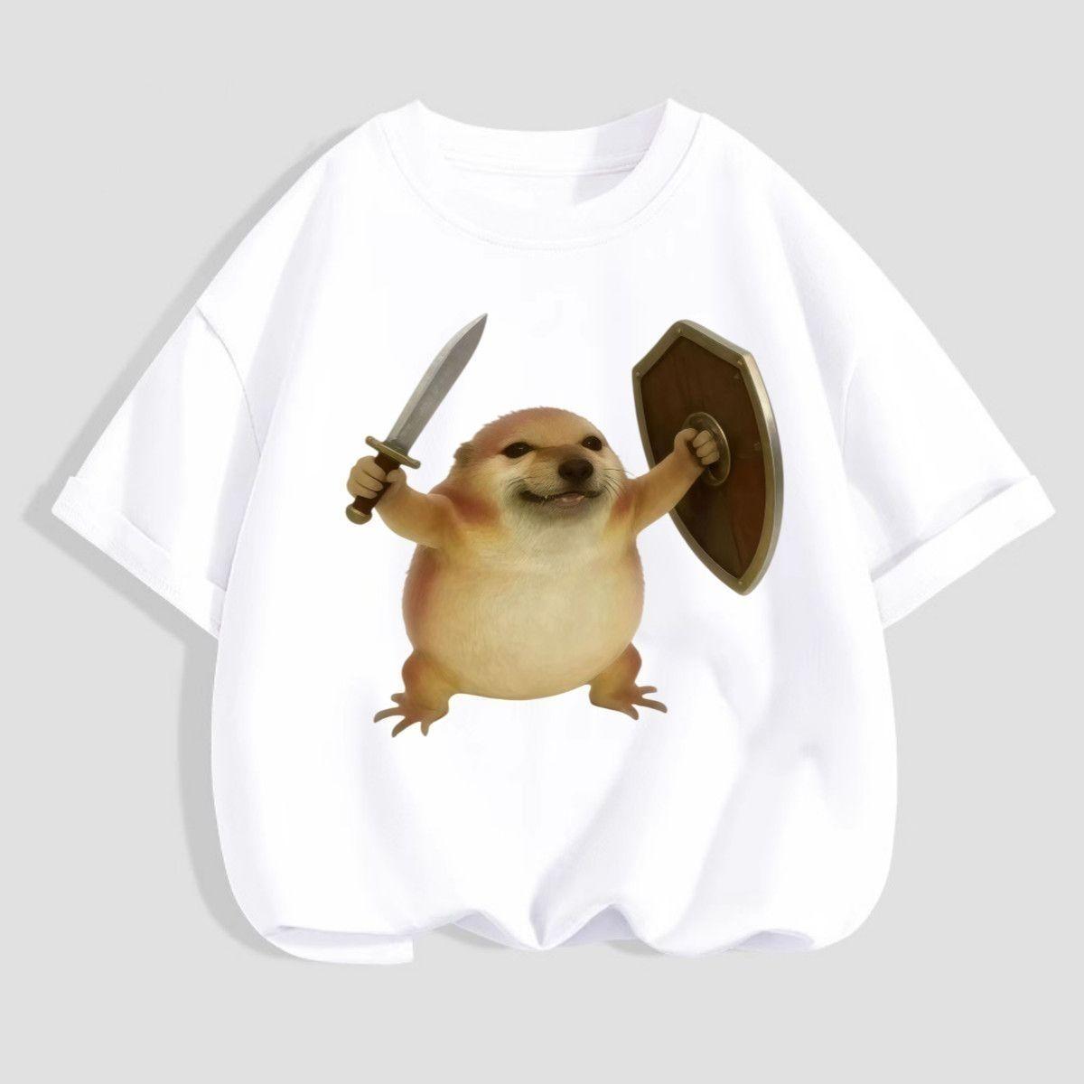 

Summer Sword and Shield Children s Fun Print T-Shirt Kids Clothing 2026 Short Sleeve Boys and Girls Half-Sleeve Top 150