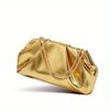 High-End Niche Gold Bag for Women, New Trendy Versatile Chain Crossbody Bag, Fashionable Shoulder Underarm Bag
