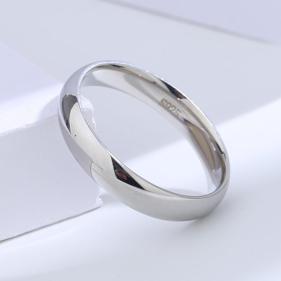 Buyee CopperCouples Ring Engraving Name & Date Simple Ring for Women Men Fashion Wedding Fine Jewelry Circle