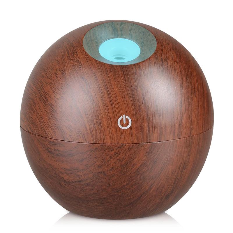 USB Wood Grain Aroma Diffuser & Mini Air Humidifier USB