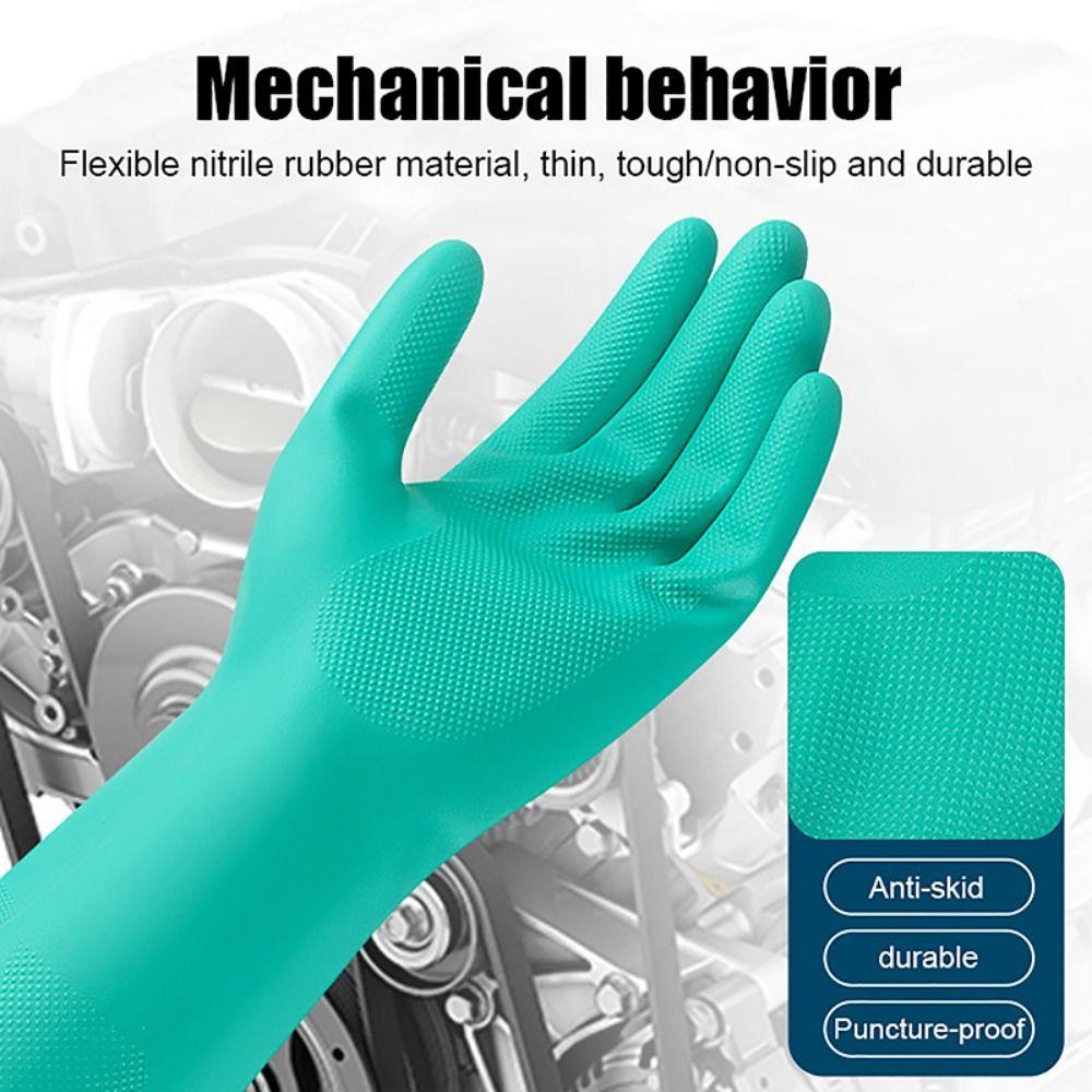 Non Slip Safety Work Gloves Labor Protection Protection Gloves Thick Nitrile Gloves Dishwashing