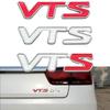 Lettere Metalliche 3D Emblema Logo VTS Adesivo per Bagagliaio Posteriore Auto per C2 C3 C4 Quatre Xsara Jimny Saxo Accessori YX3