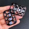 Fidget Magnetic Push Card Metal Infinite Position Mechanical Slider Haptic Coin EDC Sensory Stress Relief Toy Men Anti Anxiety